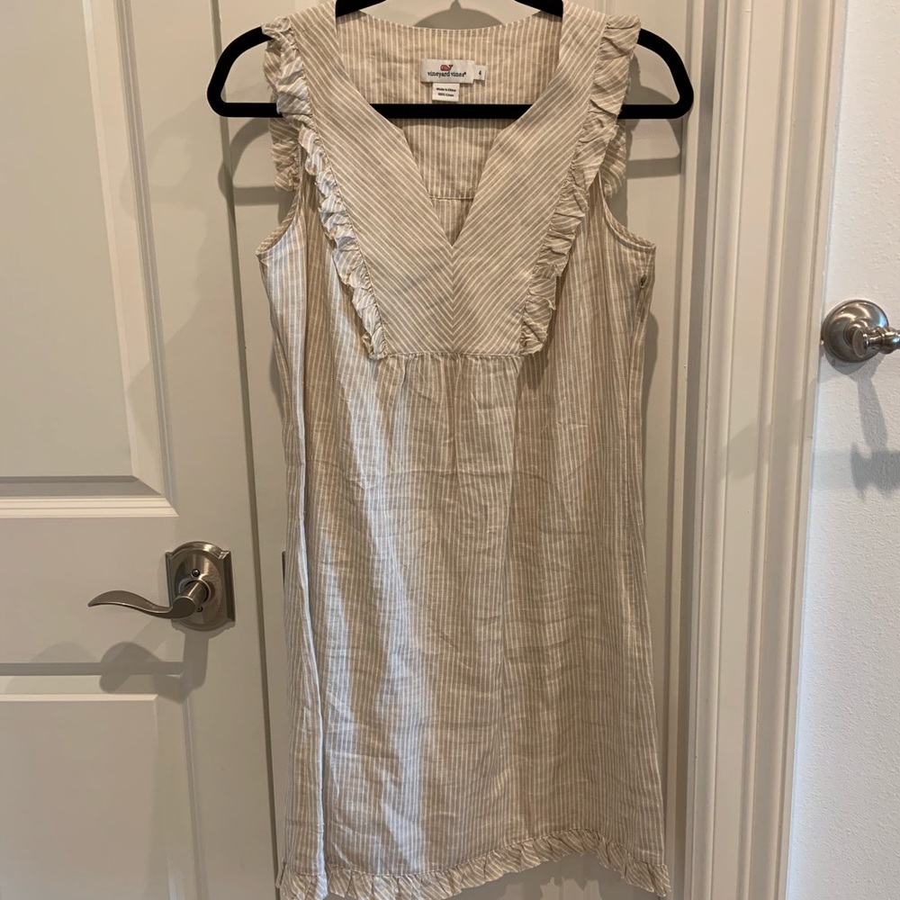 Vineyard Vines Linen Shift Dress